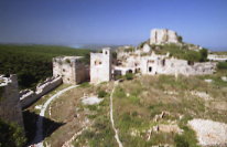 La mosquée et la forteresse Byzantine